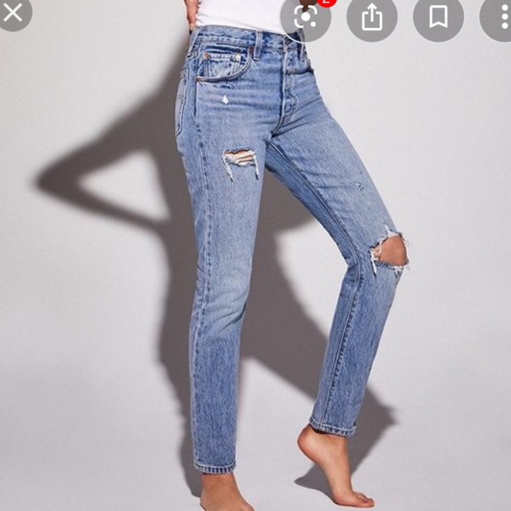 Levi’s 501 skinny’s Can’t Touch This NWOT